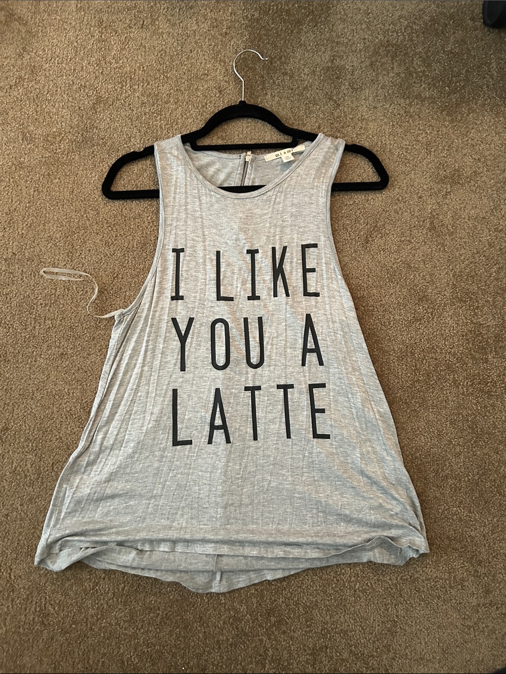 I like you a LATTE shirt